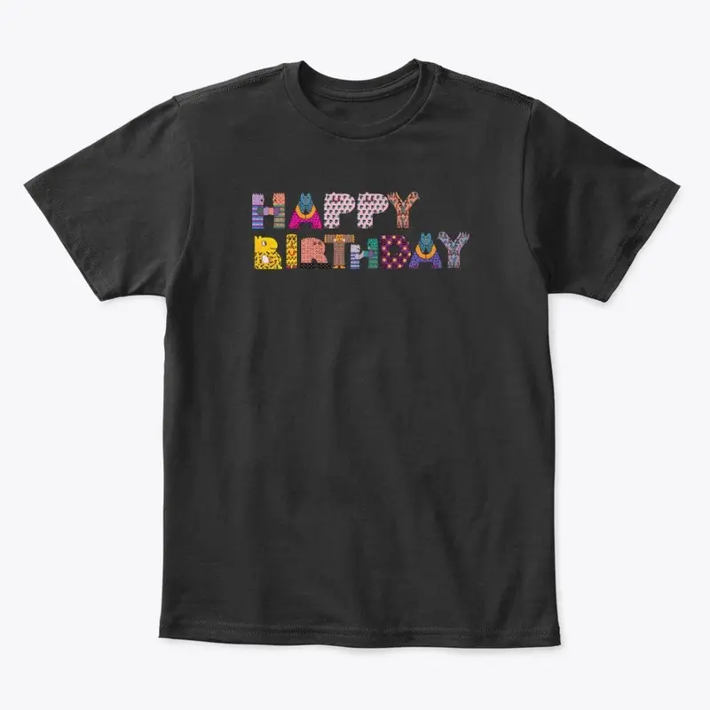 T-shirt happy birthday 