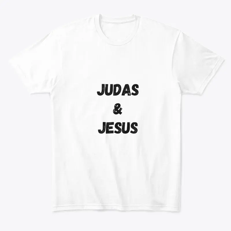 judas and jesus shirt